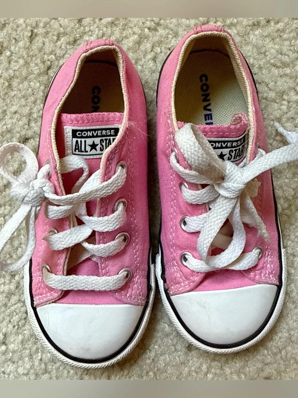 Pink Converse Toddler Size 9